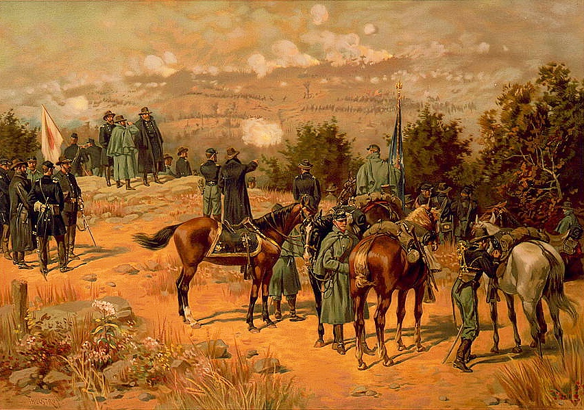 Battle of Chattanooga by Thure de Thulstrup
