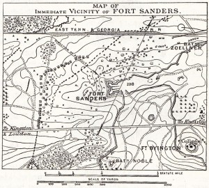 Fort Sanders Vicinity Map
