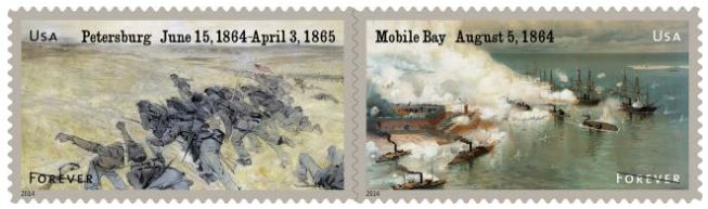 2014 Civil War Commemorative Stamps