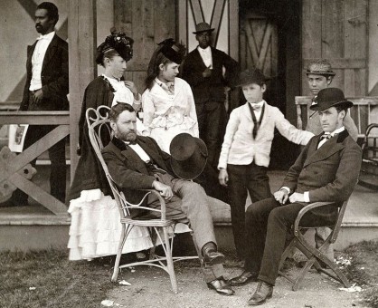 President U.S. Grant and Family in 1870